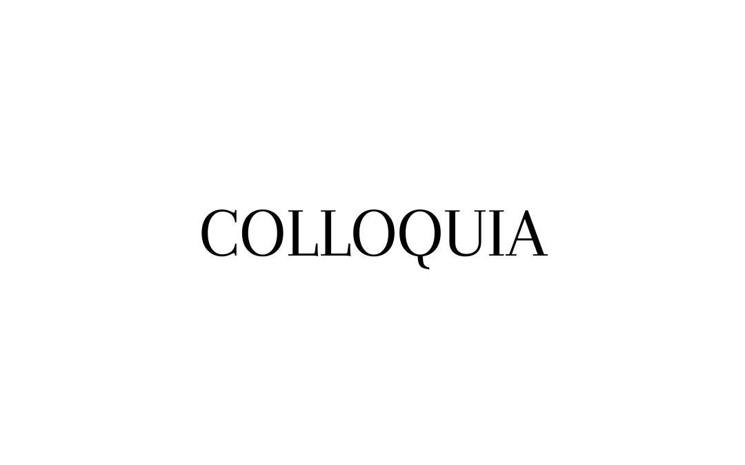 Colloquium